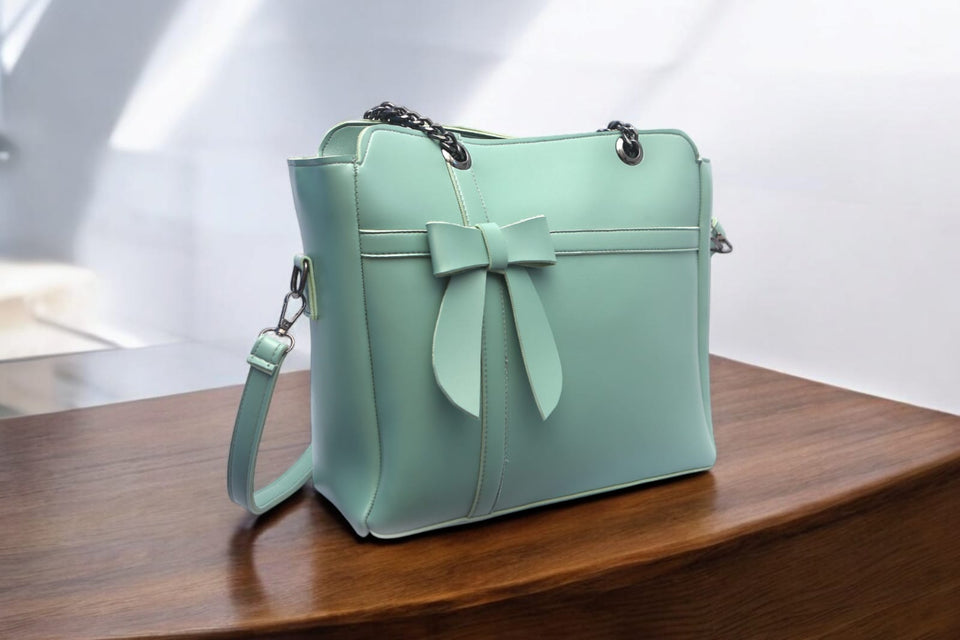 Trendy bow🎀 handbag with large capacity