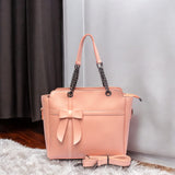 Trendy bow🎀 handbag with large capacity