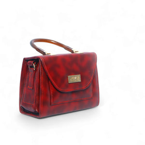 Stylish handbags with Acrylic handle