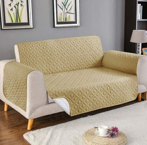 Quilted micro sofa cover