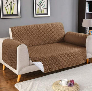 Quilted micro sofa cover